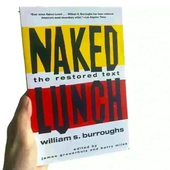 New Naked Lunch Restored Text William s Burroughs Book Novel Soft Cover - Picture 1 of 4